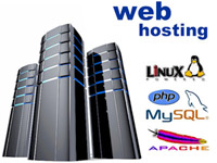 Web hosting featuring Linux, Apache, PHP and MySQL.